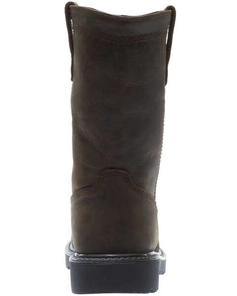 Wolverine Women's Floorhand Waterproof Western Work Boots - Steel Toe, Brown, hi-res
