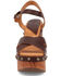 Image #4 - DIngo Women's Lotus Wooden Sandals, Brown, hi-res