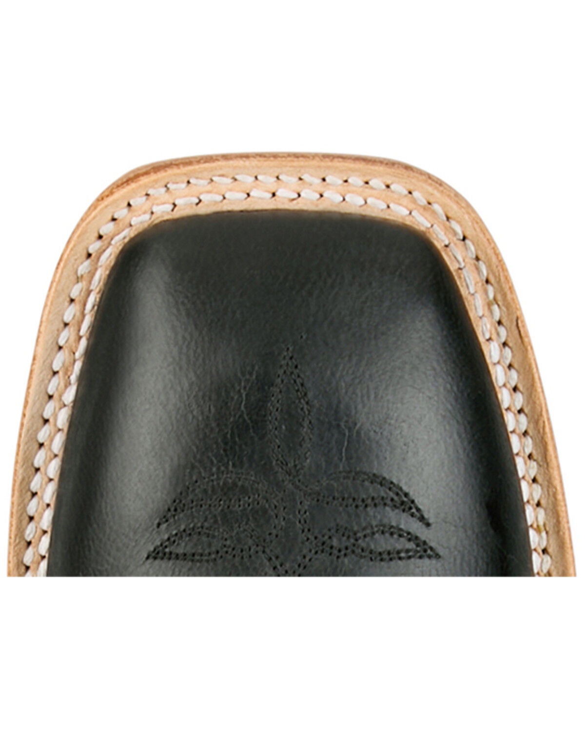 Image #6 - Justin Men's Burchett Western Boots - Broad Square Toe, Black, hi-res
