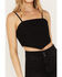 Image #3 - Wrangler Women's Dark Wash Denim Kassidy Bandana Top, Black, hi-res