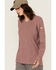 Image #2 - Ariat Women's FR Primo Long Sleeve Baselayer Work Shirt, Pink, hi-res