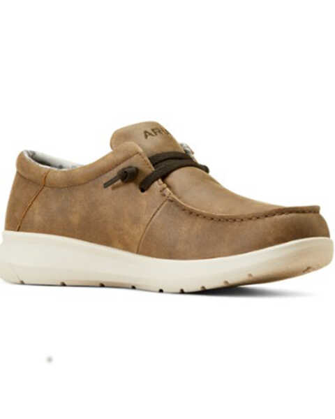 Ariat Men's Hilo Casual Shoes - Moc Toe , Brown, hi-res