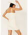 Image #4 - Idyllwind Women's Barbie Lace Fringe Mini Dress, Ivory, hi-res
