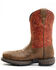 Cody James Men's Nano Lite Waterproof Western Work Boots - Composite Toe, Orange, hi-res