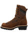 Image #3 - Georgia Men's LTX Logger Waterproof Work Boots - Soft Toe, Brown, hi-res