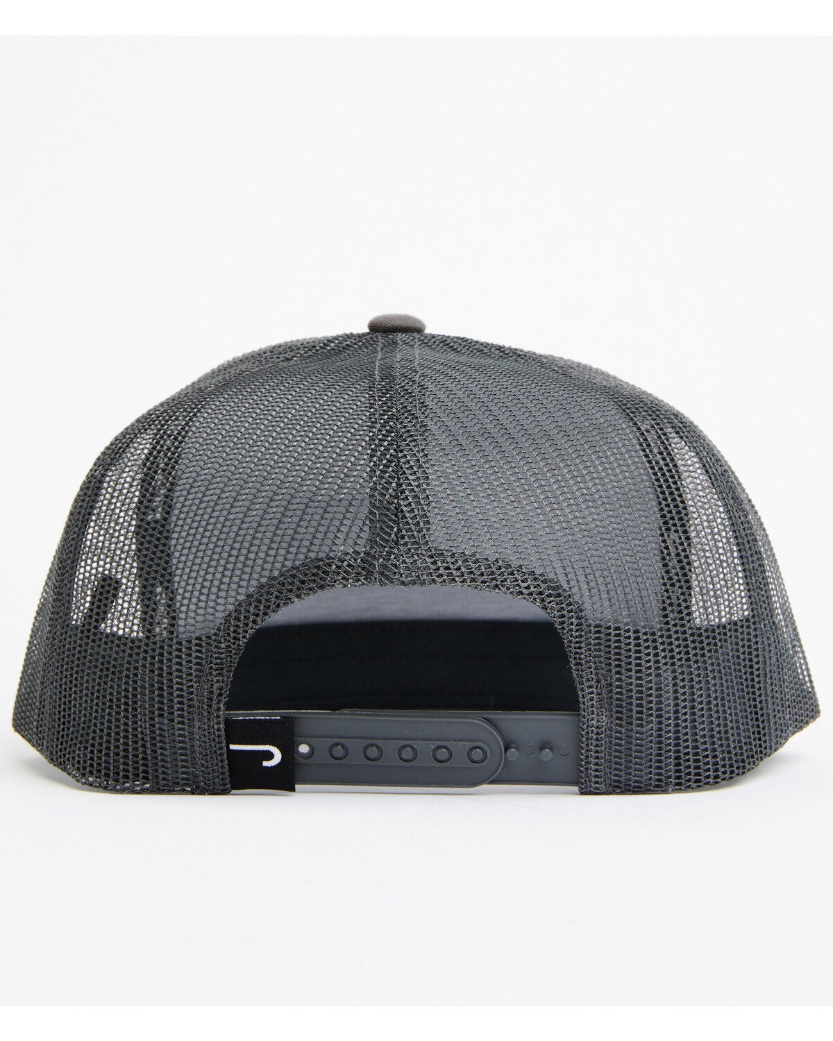 Image #3 - Lazy J Ranchwear Men's Dominate Ball Cap, Grey, hi-res