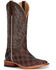 Horse Power Men's Sabotage Western Boots - Square Toe, Brown, hi-res