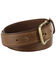 Image #2 - Cody James Men's Classic Leather Belt, Tan, hi-res