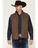Image #1 - Ariat Men's Vernon Softshell Vest, Brown, hi-res