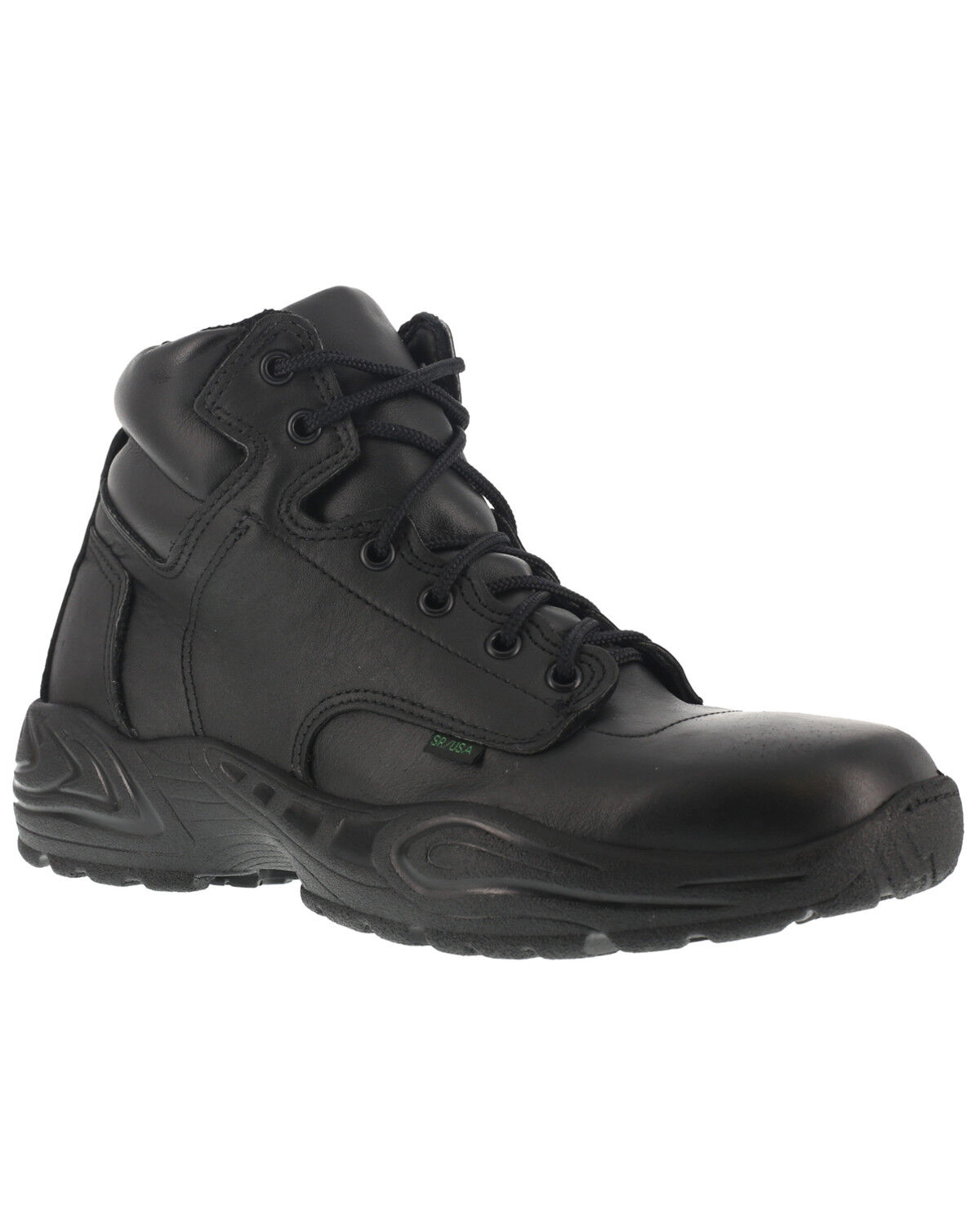 Image #1 - Reebok Men's 6" Postal Express Work Boots - USPS Approved, Black, hi-res