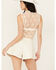 Image #4 - Free People Women's Mesh Floral Muscle Tank, Cream, hi-res