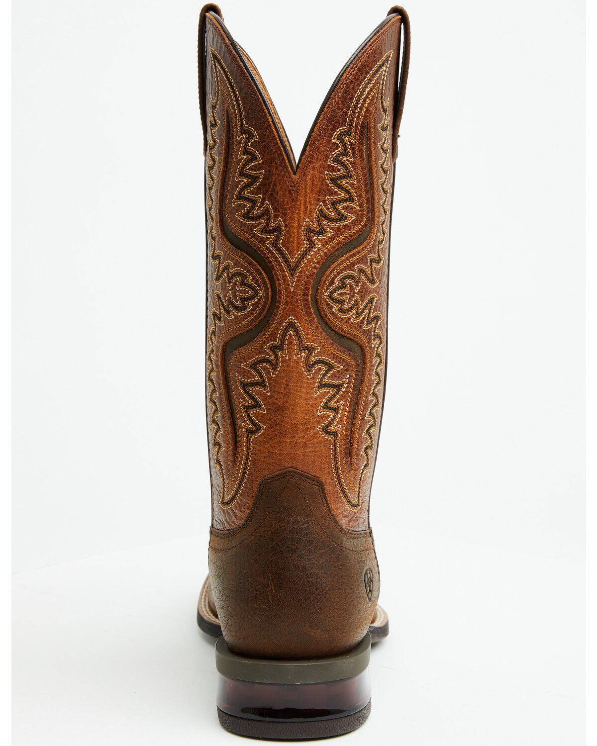 Image #5 - Ariat Men's Captivate Performance Western Boots - Broad Square Toe, Dark Brown, hi-res