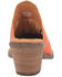 Image #5 - Laredo Women's Wildflower Mules - Snip Toe, Orange, hi-res