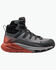 Image #1 - Keen Men's Targhee Blur Waterproof Work Boots - Carbon Toe, Black/grey, hi-res