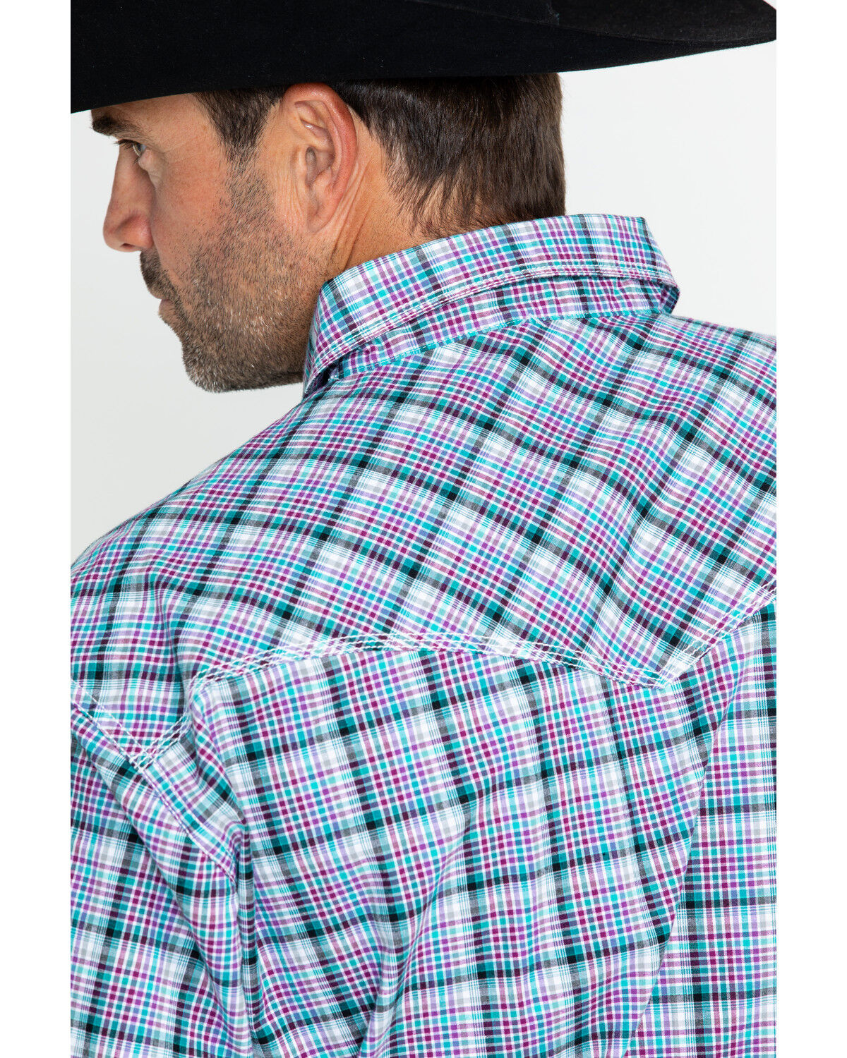 Image #2 - Wrangler 20X Men's Competition Advanced Comfort Long Sleeve Snap Western Shirt, , hi-res