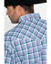 Wrangler 20X Men's Competition Advanced Comfort Long Sleeve Snap Western Shirt , Purple, hi-res
