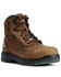 Ariat Men's Turbo Waterproof Work Boots - Carbon Toe, Brown, hi-res