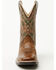 Image #4 - Cody James Boys' Holden Western Boots - Broad Square Toe, Brown, hi-res