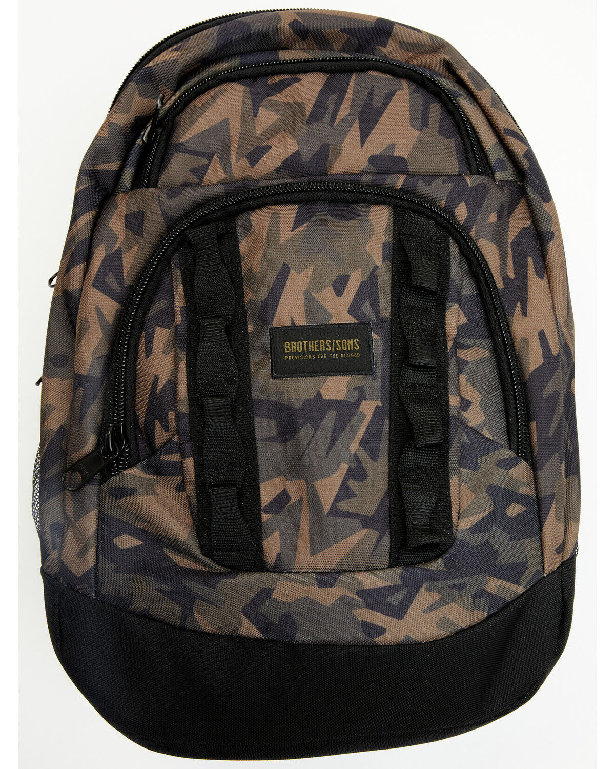 Image #1 - Brothers and Sons Men's Camo Print Backpack, Camouflage, hi-res