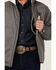Image #3 - Cowboy Hardware Men's Embroidered Conceal Carry Softshell Jacket, Charcoal, hi-res