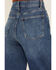 Image #4 - Warp + Weft Women's NCE Dark Wash High Rise Wide Leg Stretch Denim Jeans, Dark Wash, hi-res