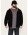 Image #1 - Hawx Men's Zip Front Hooded Zip Jacket, Black, hi-res