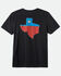 Brixton x Willie Nelson Men's Hometown Graphic T-Shirt, Black, hi-res