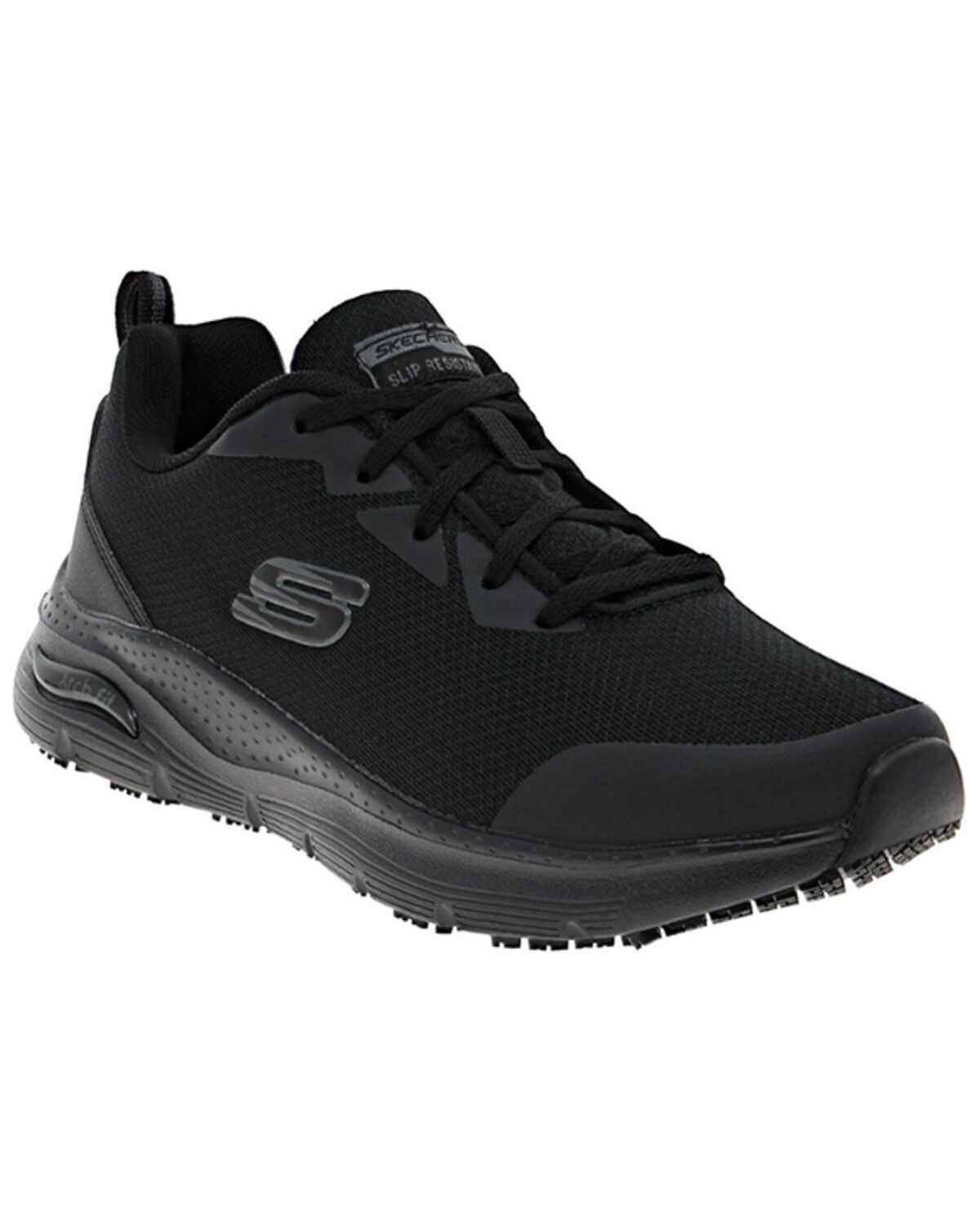 Image #1 - Skechers Women's Arch Fit Work Shoes - Round Toe, Black, hi-res