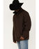 RANK 45 Men's Myrtis Softshell Jacket, Brown, hi-res