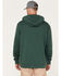 Image #4 - Hawx Men's Primo Logo Graphic Fleece Hooded Work Sweatshirt, Dark Green, hi-res