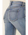 Sneak Peek Women's High Rise Straight Leg Jeans, Blue, hi-res