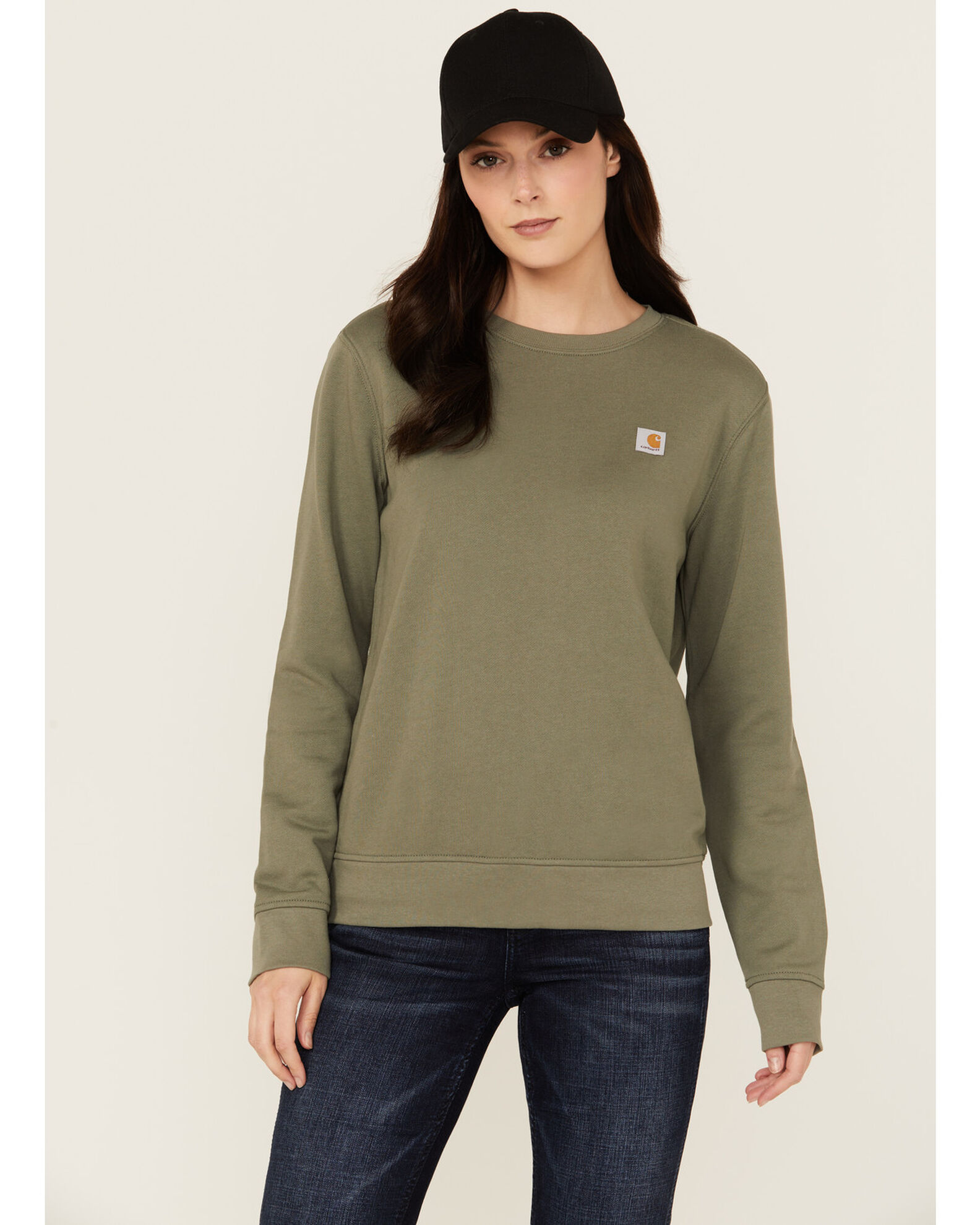 Carhartt Women s Relaxed Fit Midweight Crewneck Sweatshirt Country Outfitter
