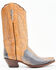 Image #2 - Dan Post Women's Zacatecas Exotic Watersnake Western Boots - Snip Toe, Beige/khaki, hi-res