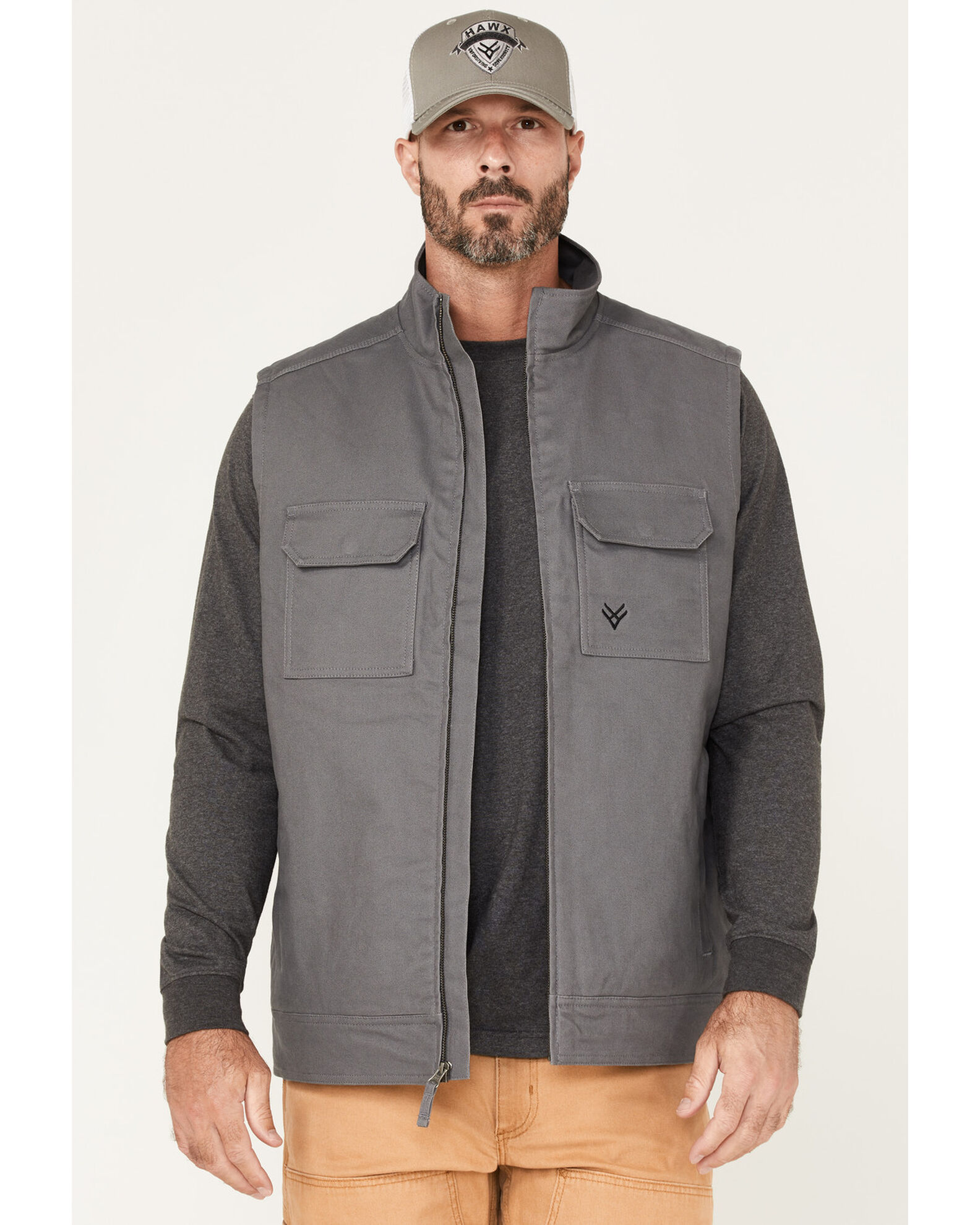 Canvas work sale vest