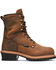 Image #2 - Carolina Men's Waterproof Insulated Logger Boots - Steel Toe, Brown, hi-res