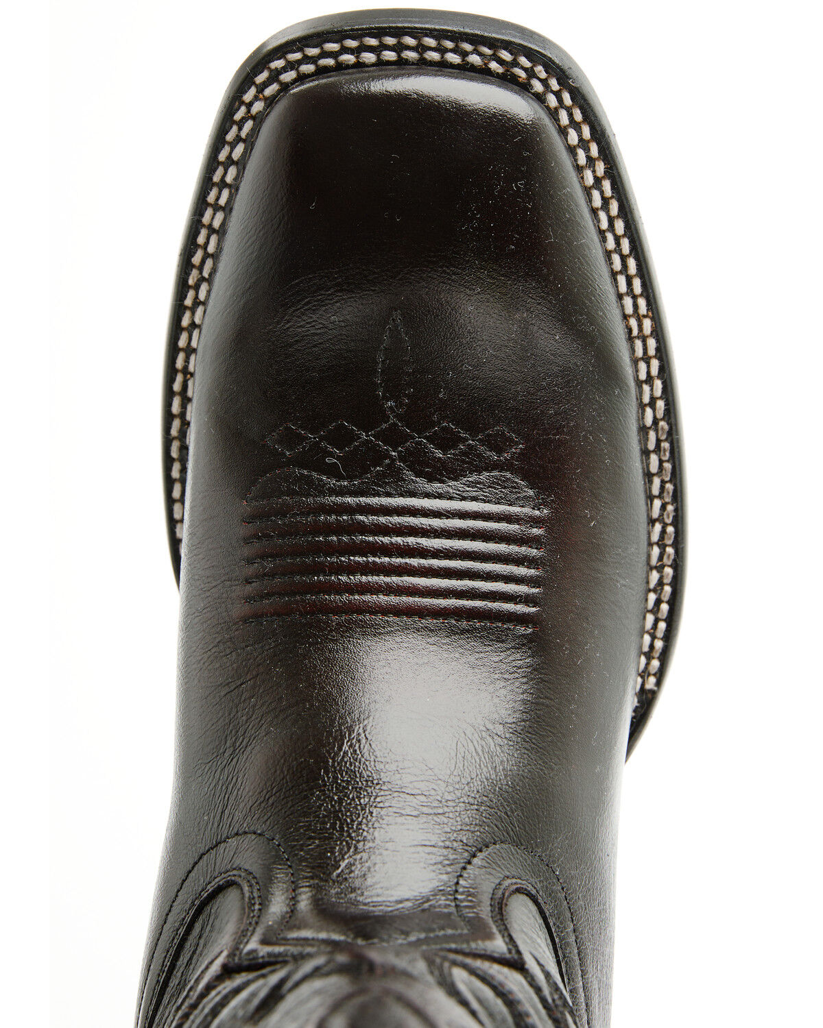 Image #6 - Cody James Black 1978® Men's The Hayward Western Boots - Broad Square Toe, Black Cherry, hi-res