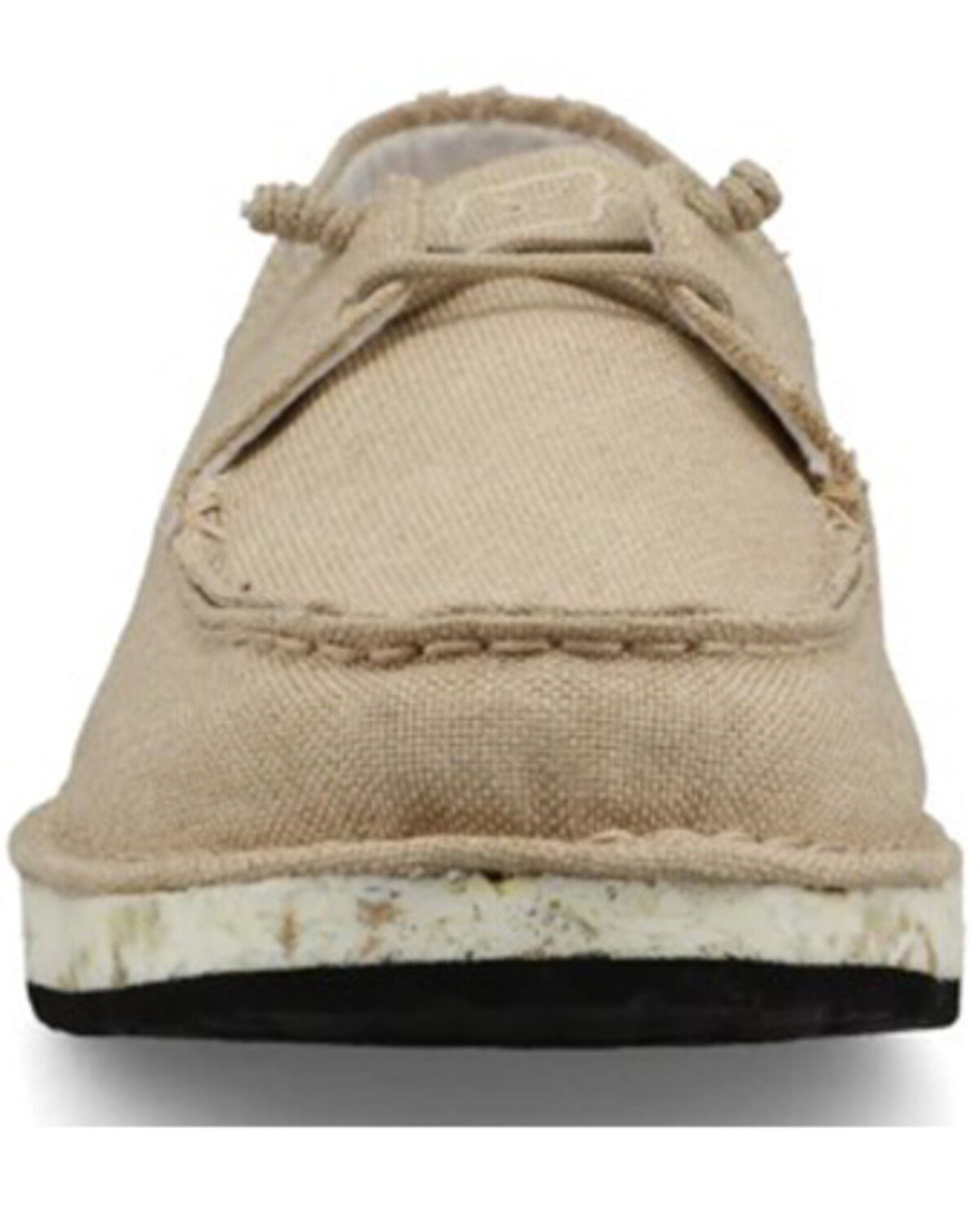 Image #4 - Twisted X Women's Circular Project™ Boat Shoes - Moc Toe, Cream, hi-res
