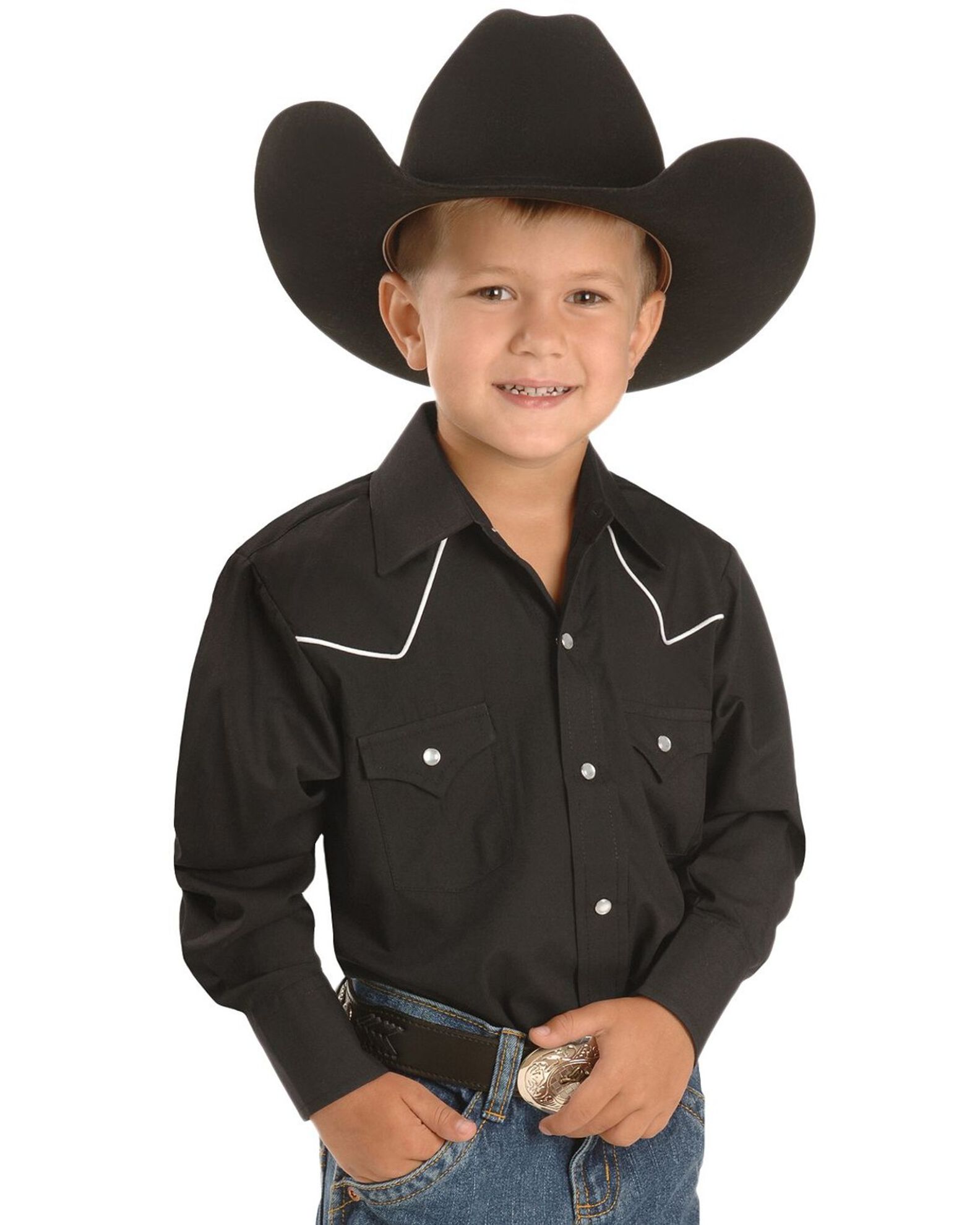 Cowboy shirt kids top