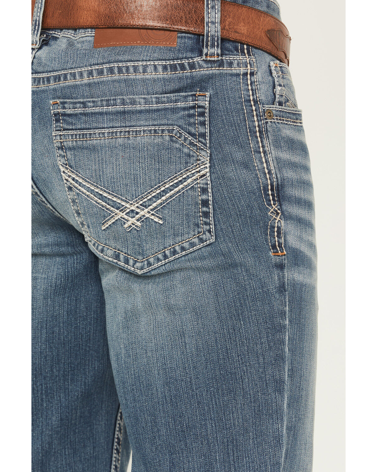 Image #4 - Cody James Men's Jackson Slim Straight Stretch Denim Jeans, Medium Wash, hi-res