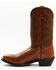 Image #3 - Laredo Men's Ostrich Print Western Boots - Medium Toe, Tan, hi-res