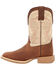 Image #3 - Durango Little Boys' Lil Rebel Pro Western Boots - Broad Square Toe, Coffee, hi-res
