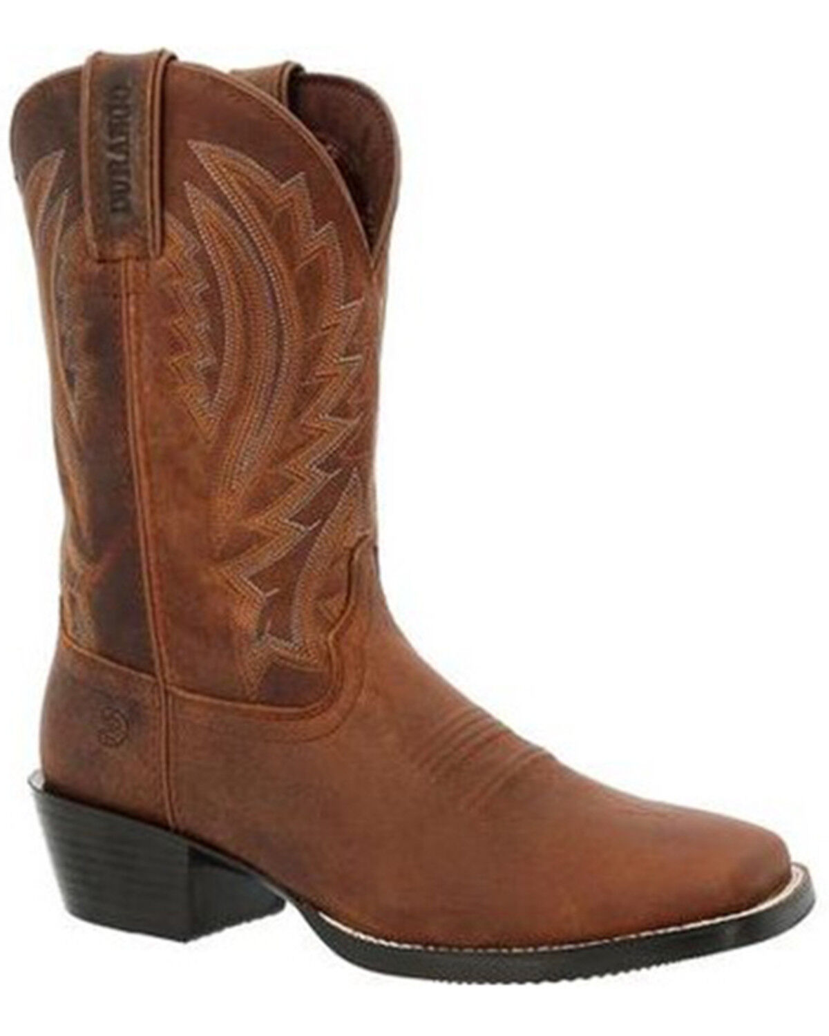 Image #1 - Durango Men's Westward Western Boots - Broad Square Toe, Cognac, hi-res