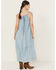 Image #4 - Free People Women's Machu Barrel Midi Dress, Blue, hi-res