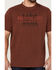 Image #3 - Brothers and Sons Men's Badlands Treeline Graphic T-Shirt, Red, hi-res