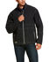 Image #2 - Ariat Men's Rebar Canvas Softshell Work Jacket - Big & Tall , Black, hi-res