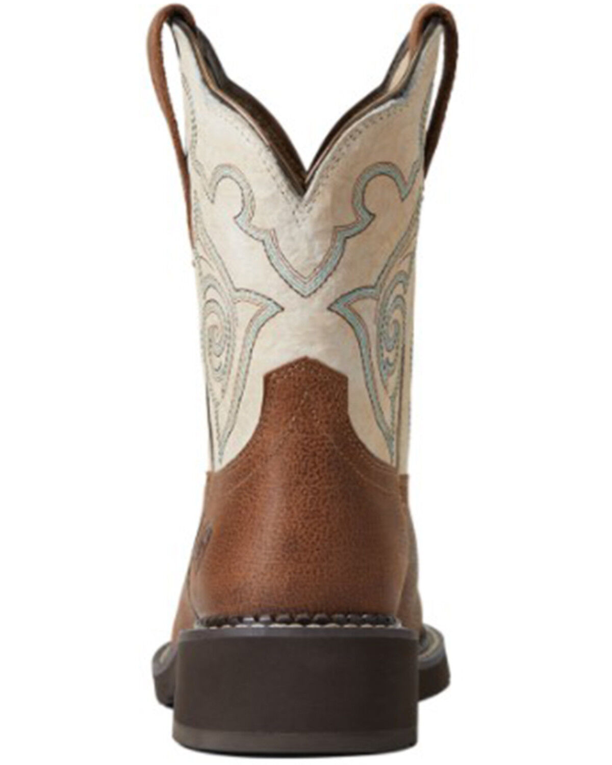 Image #3 - Ariat Women's Heritage Tess Western Boots - Round Toe, Brown, hi-res