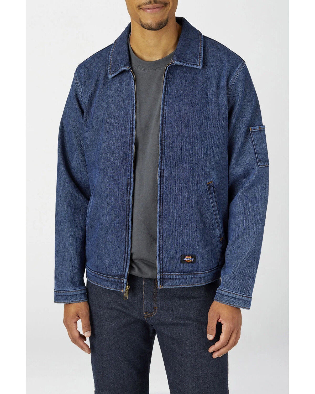 dickies denim work jacket