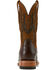 Image #3 - Ariat Men's Drifter Exotic Ostrich Western Boots - Broad Square Toe, Brown, hi-res