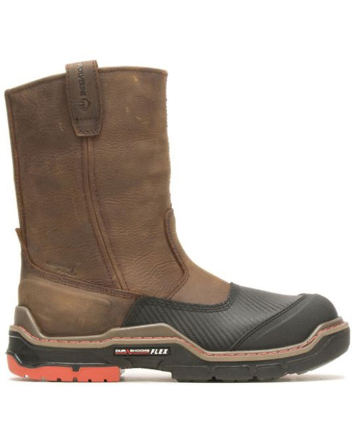 Image #2 - Wolverine Men's Durashocks® Shield Wellington Work Boots - Composite Toe, , hi-res