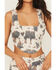 Image #3 - Blue B Women's Cow Print Bustier, Multi, hi-res